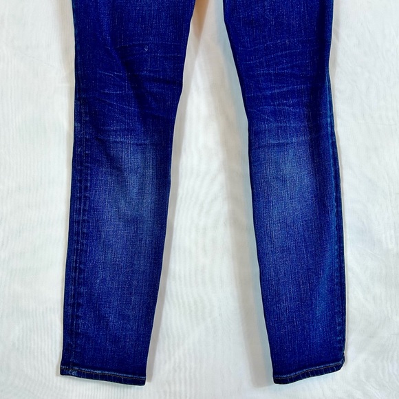 J Crew 8” Rise Toothpick Distressed Jeans / Sz 24 - Picture 11 of 12